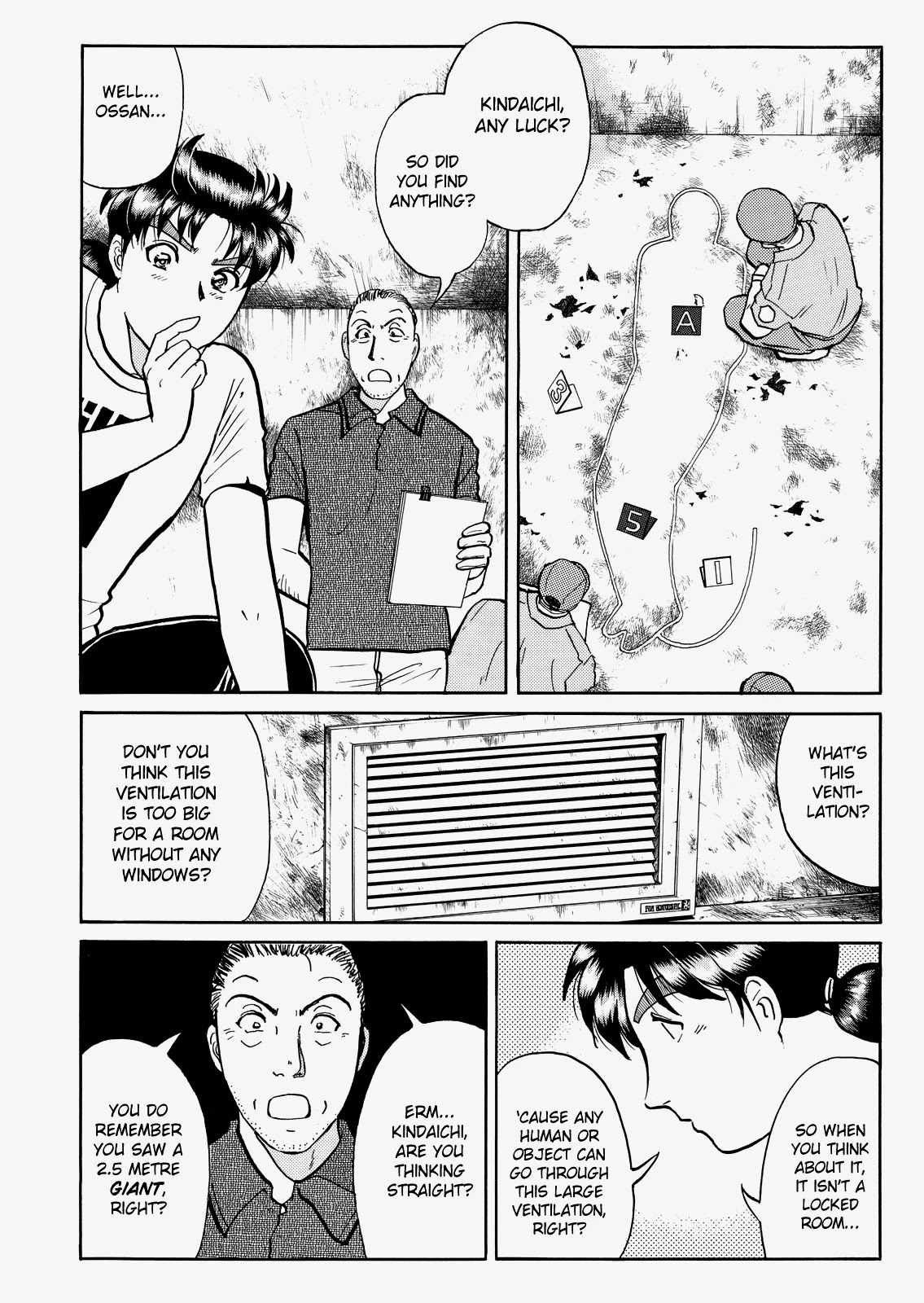 The New Kindaichi Detective Files Chapter 8.4 page 13 - Vol.8 Chapter 4: The Blazing Giant Disappears from the Locked Room