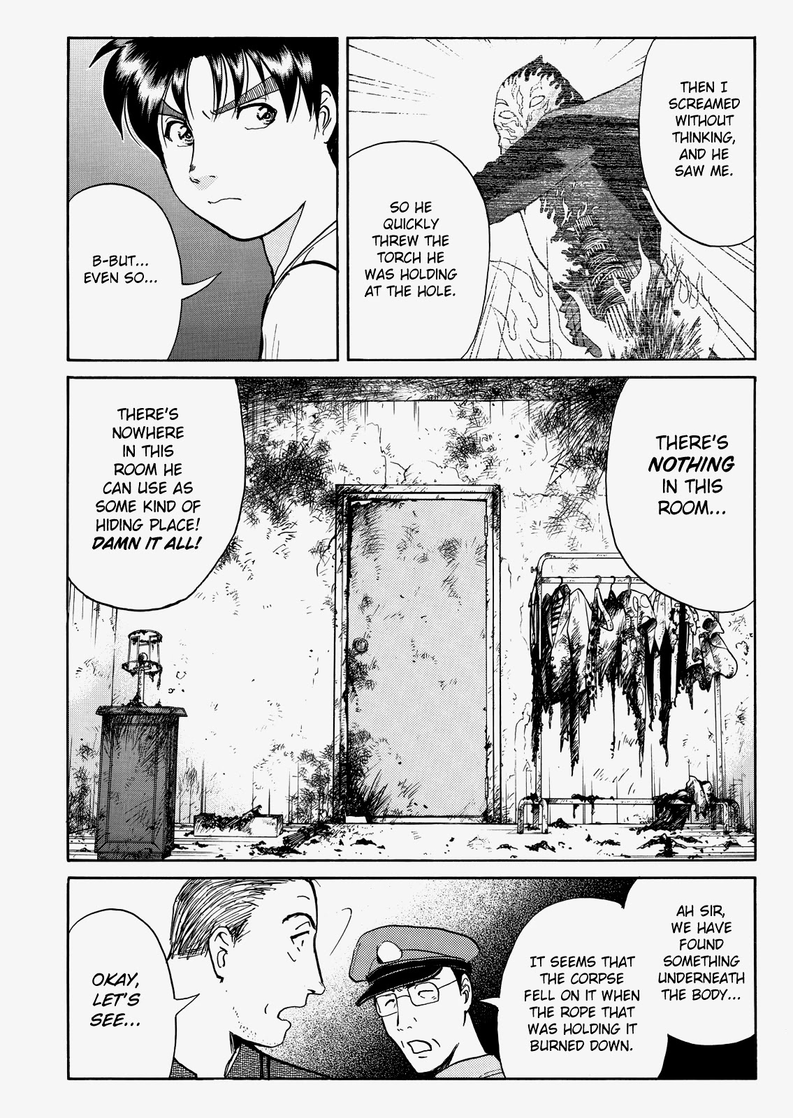 The New Kindaichi Detective Files Chapter 8.4 page 15 - Vol.8 Chapter 4: The Blazing Giant Disappears from the Locked Room