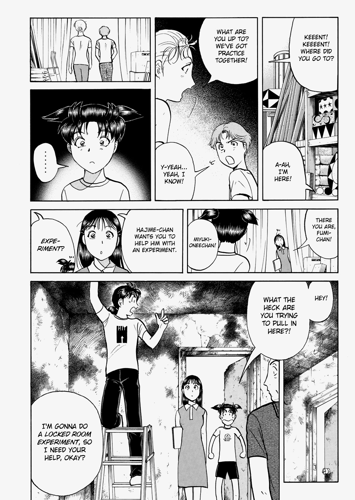 The New Kindaichi Detective Files Chapter 8.5 page 14 - Vol.8 Chapter 5: The Cleared Up Message