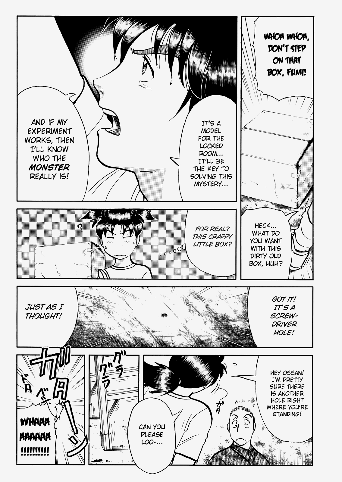 The New Kindaichi Detective Files Chapter 8.5 page 15 - Vol.8 Chapter 5: The Cleared Up Message