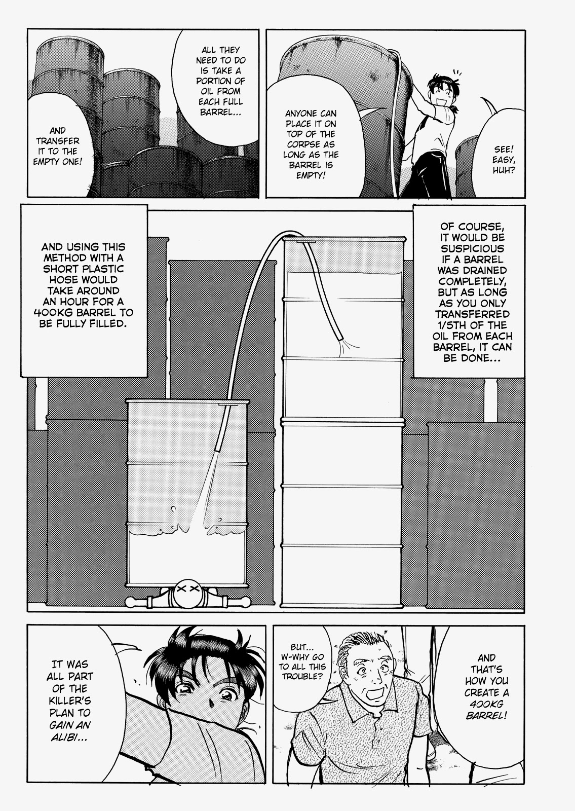 The New Kindaichi Detective Files Chapter 8.5 page 23 - Vol.8 Chapter 5: The Cleared Up Message