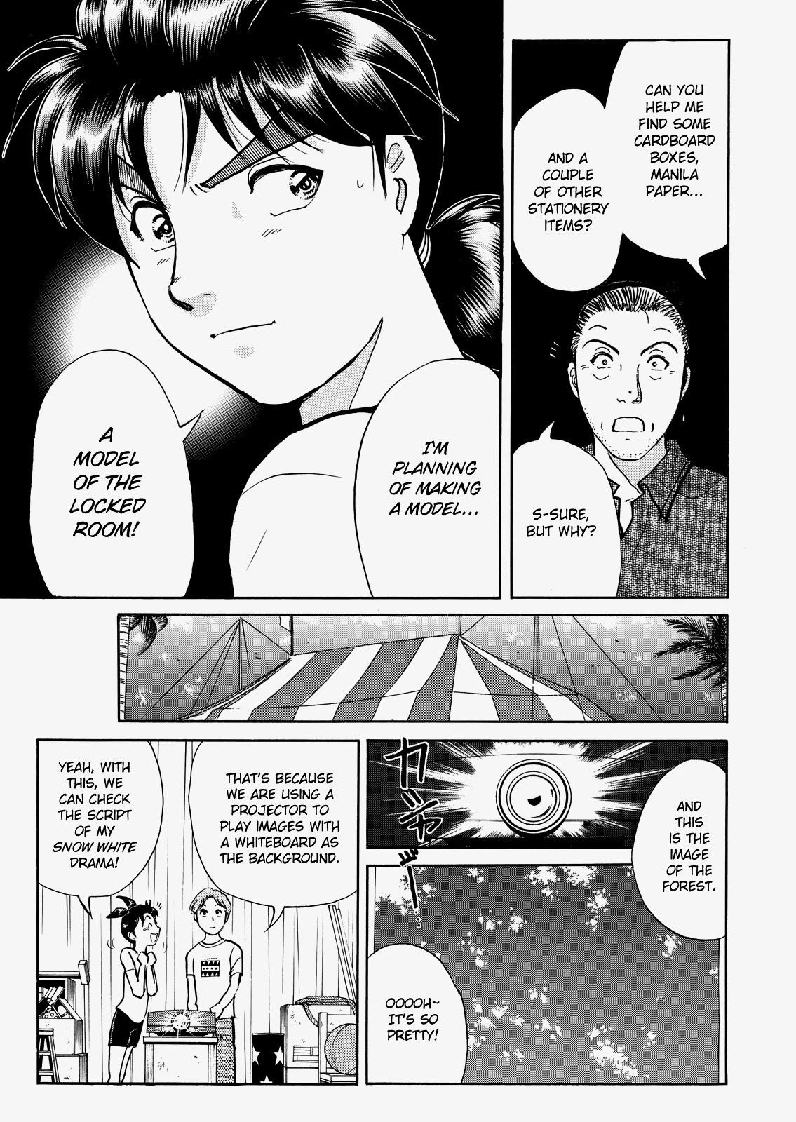 The New Kindaichi Detective Files Chapter 8.5 page 9 - Vol.8 Chapter 5: The Cleared Up Message