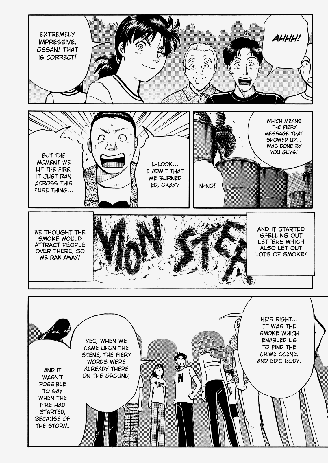 The New Kindaichi Detective Files Chapter 8.6 page 10 - Vol.8 Chapter 6: Truth 1 - Induced Alibi