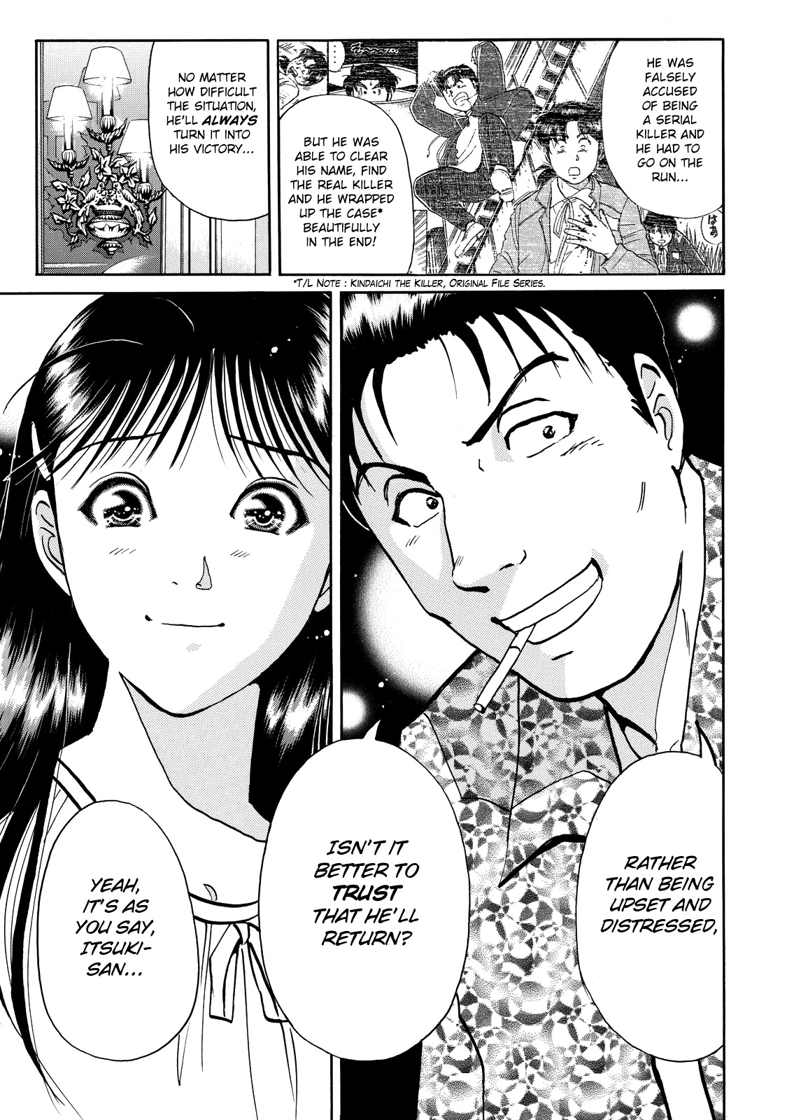 The New Kindaichi Detective Files Vol.9 Chapter 5 page 8 - Vol.9 Chapter 5: Escape and Infiltrate