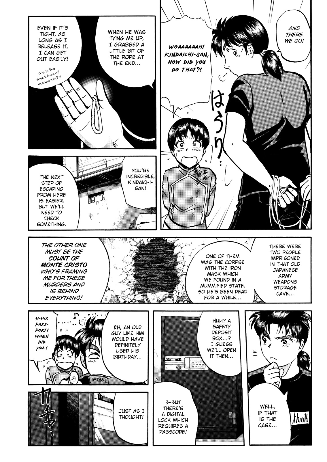 The New Kindaichi Detective Files Chapter 9.6 page 22 - Vol.9 Chapter 6: The Count of Monte Cristo's Revenge Plan