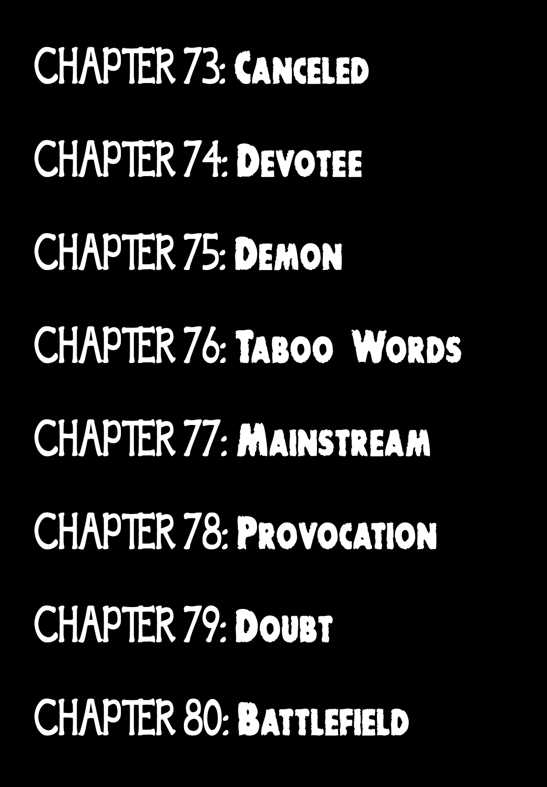 The New Kurosawa Chapter 73 page 2 - Chapter 73: Canceled