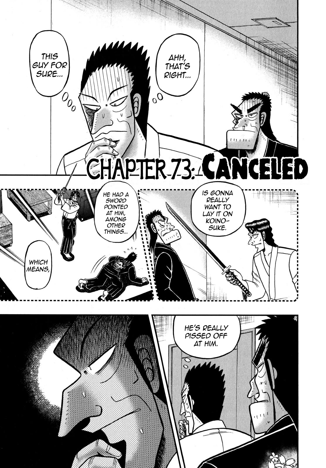 The New Kurosawa Chapter 73 page 3 - Chapter 73: Canceled
