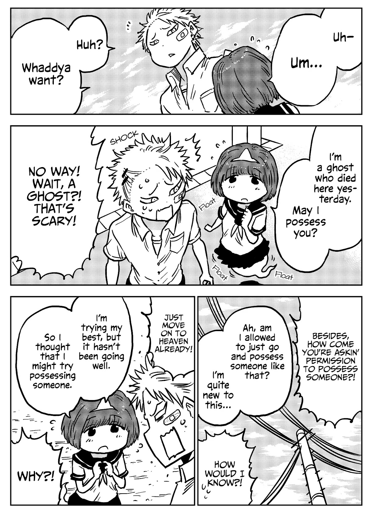 The Newbie Ghost Chapter 0 page 1 - Chapter 0: Oneshot
