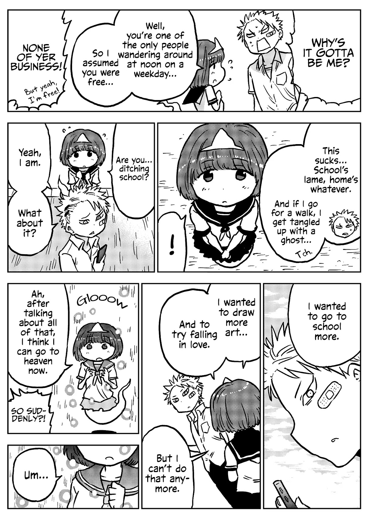 The Newbie Ghost Chapter 0 page 2 - Chapter 0: Oneshot