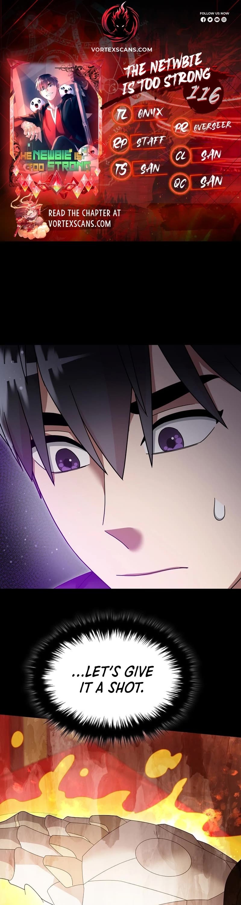 The Newbie is Too Strong Chapter 116 page 1 - Chapter 116