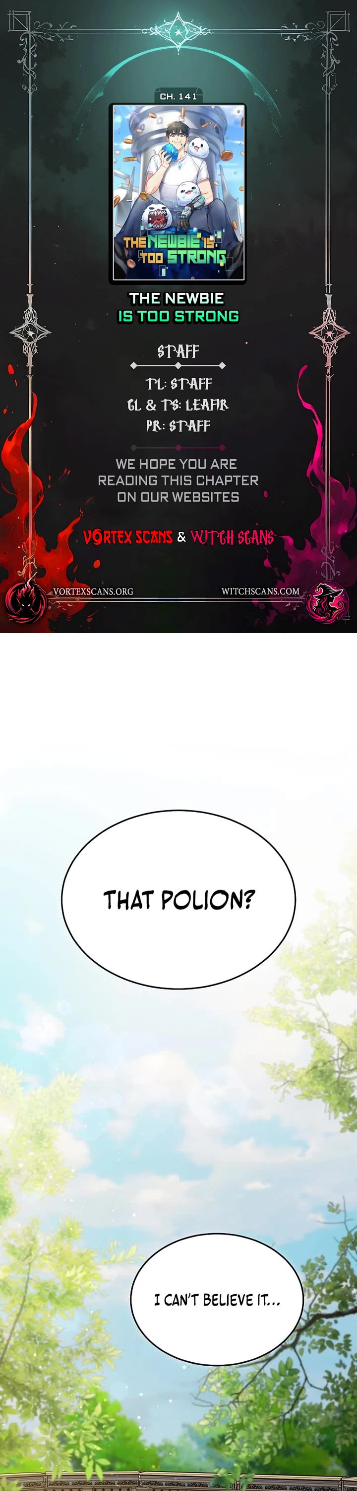 The Newbie is Too Strong Chapter 158 page 1 - Chapter 158