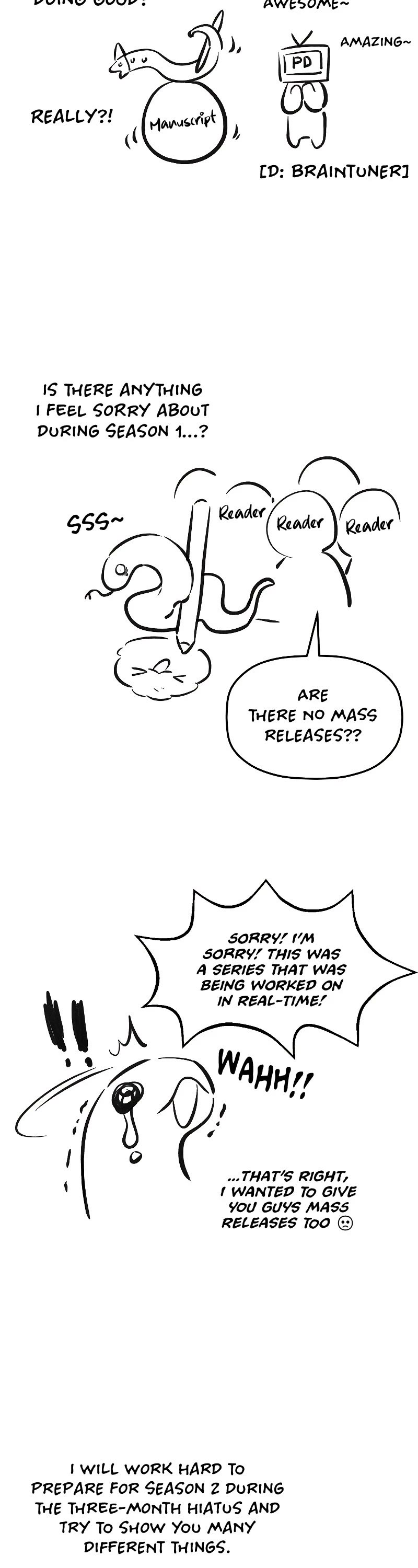 The Newbie is Too Strong Chapter 40 page 57 - Chapter 40: S1 End