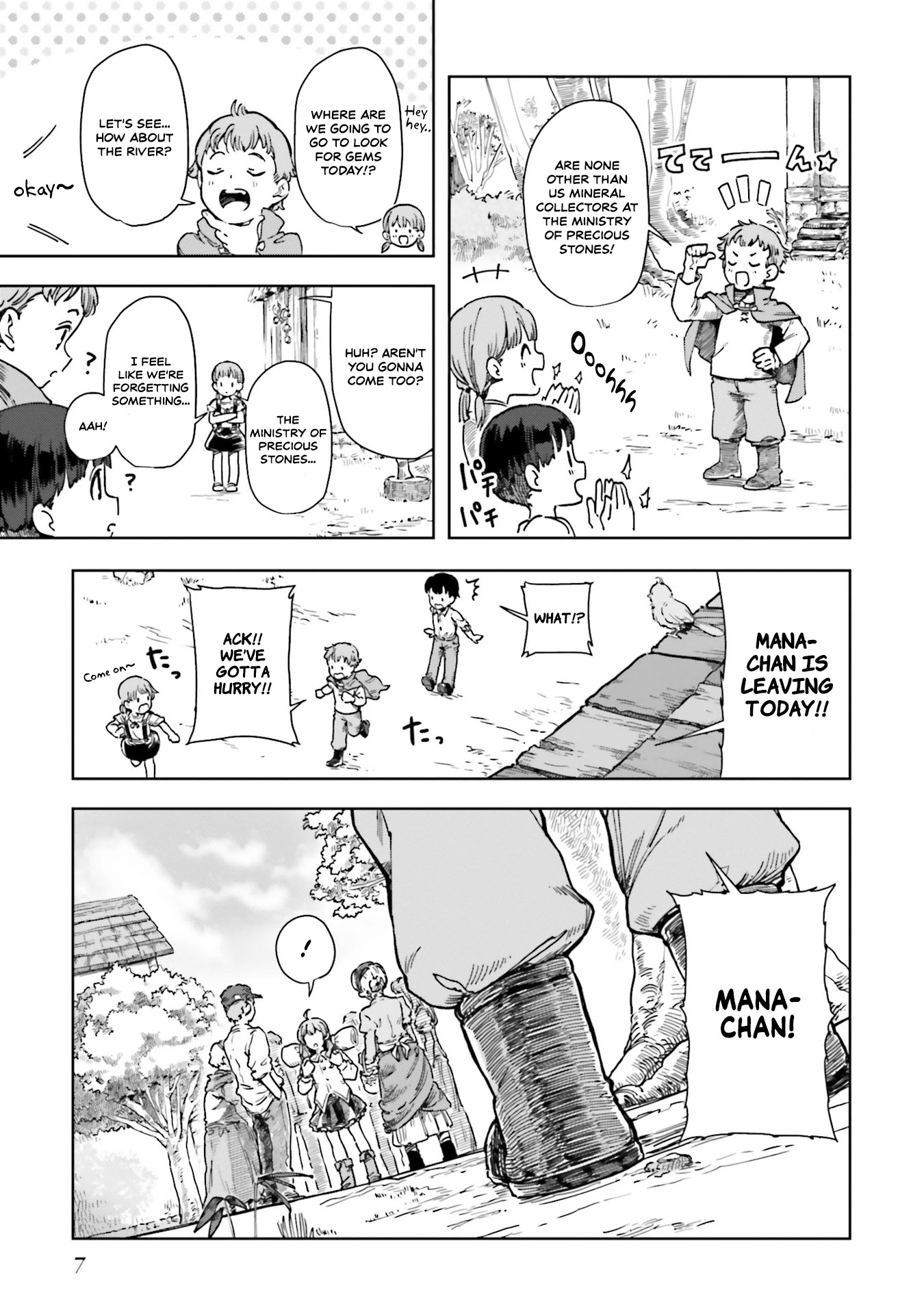 The Newbie of the Ministry of Precious Stones Chapter 1 page 8 - Chapter 1