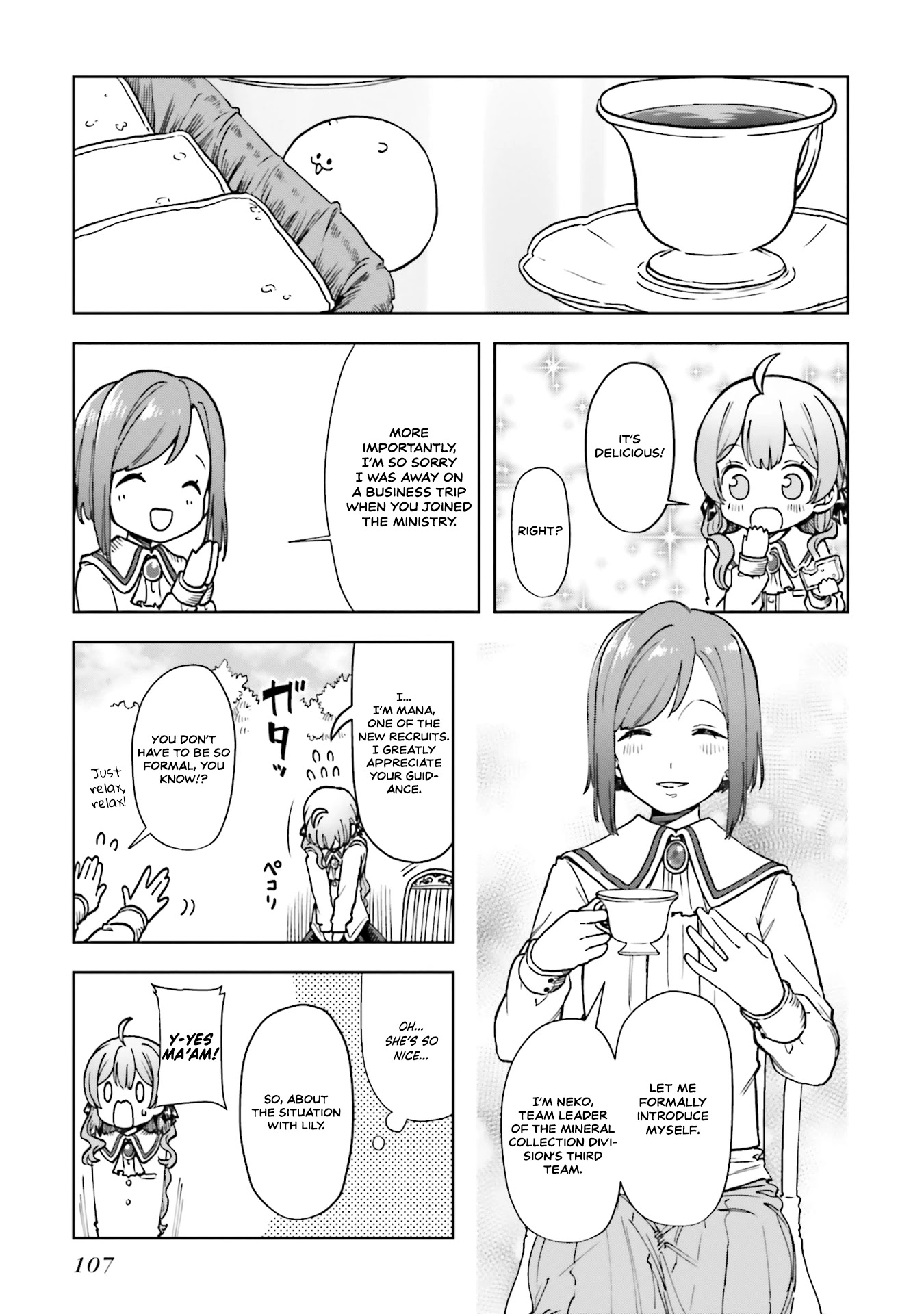The Newbie of the Ministry of Precious Stones Chapter 4 page 7 - Chapter 4