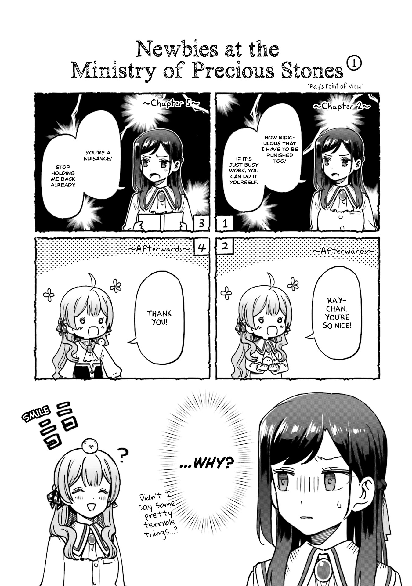 The Newbie of the Ministry of Precious Stones Chapter 5.5 page 3 - Chapter 5.5