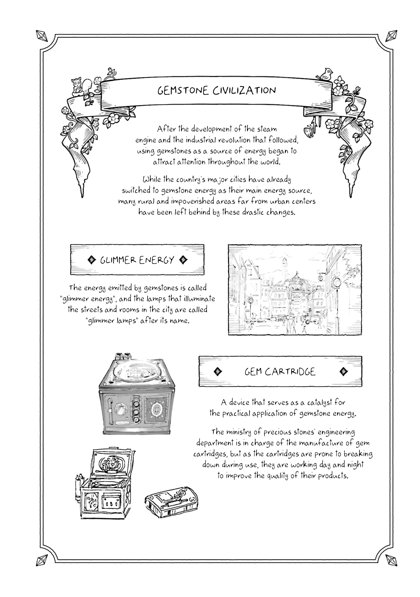 The Newbie of the Ministry of Precious Stones Chapter 5.5 page 5 - Chapter 5.5
