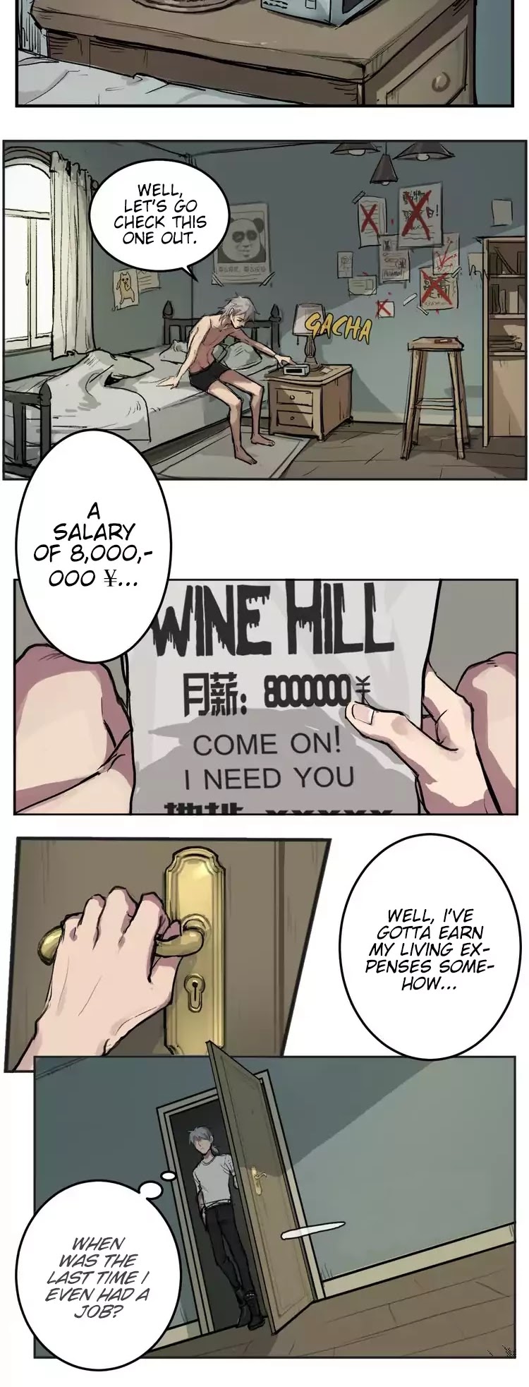 The Night Crow Chapter 3 page 5 - Chapter 3