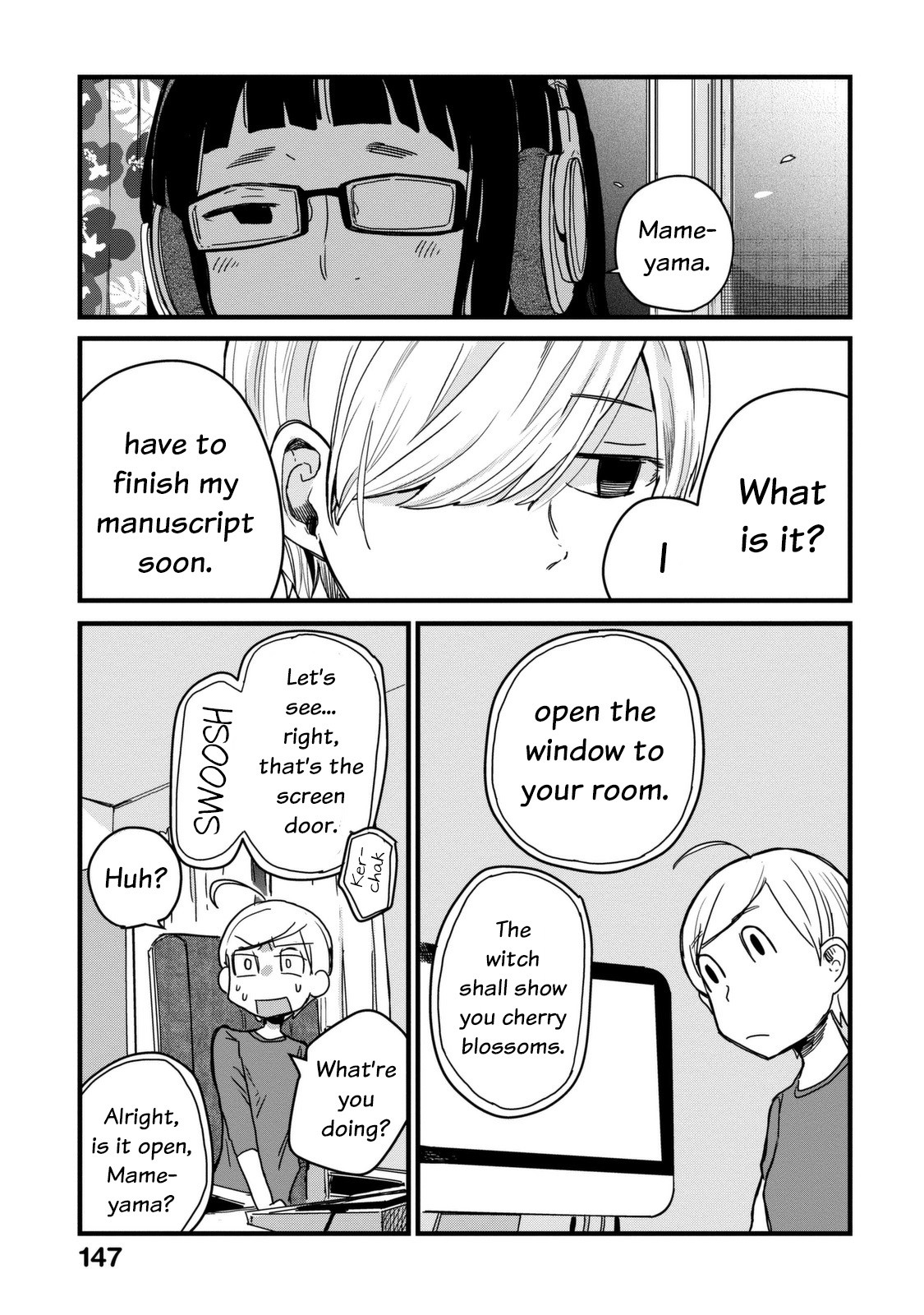 The Night Owl Witch Chapter 13 page 10 - Chapter 13: I Wanna Go Flower Viewing