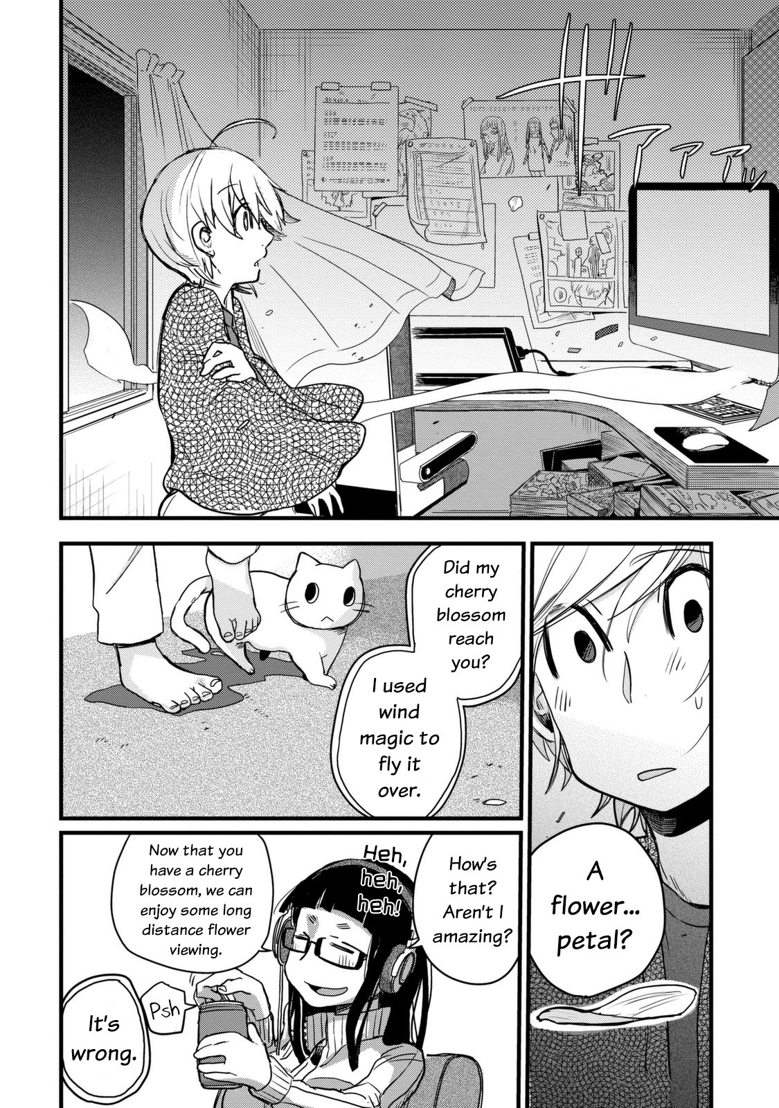 The Night Owl Witch Chapter 13 page 13 - Chapter 13: I Wanna Go Flower Viewing