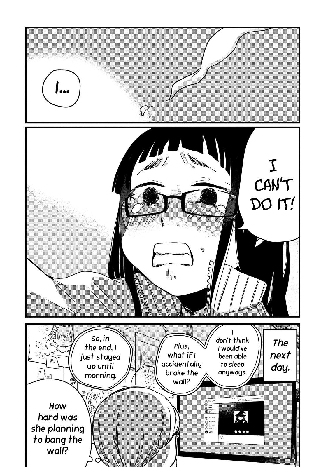 The Night Owl Witch Chapter 15 page 11 - Chapter 15: The Wall Banging Dilemma
