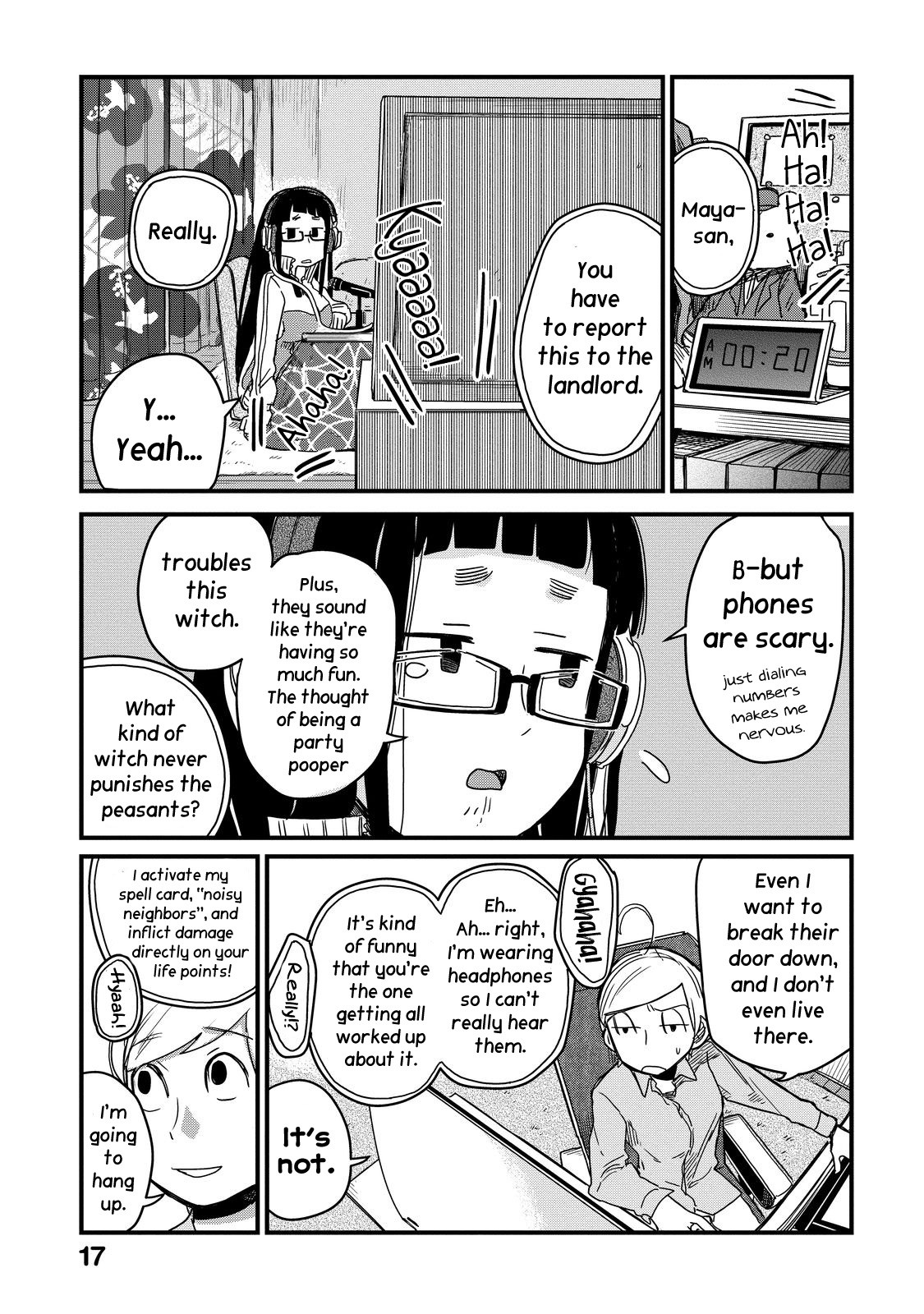 The Night Owl Witch Chapter 15 page 4 - Chapter 15: The Wall Banging Dilemma