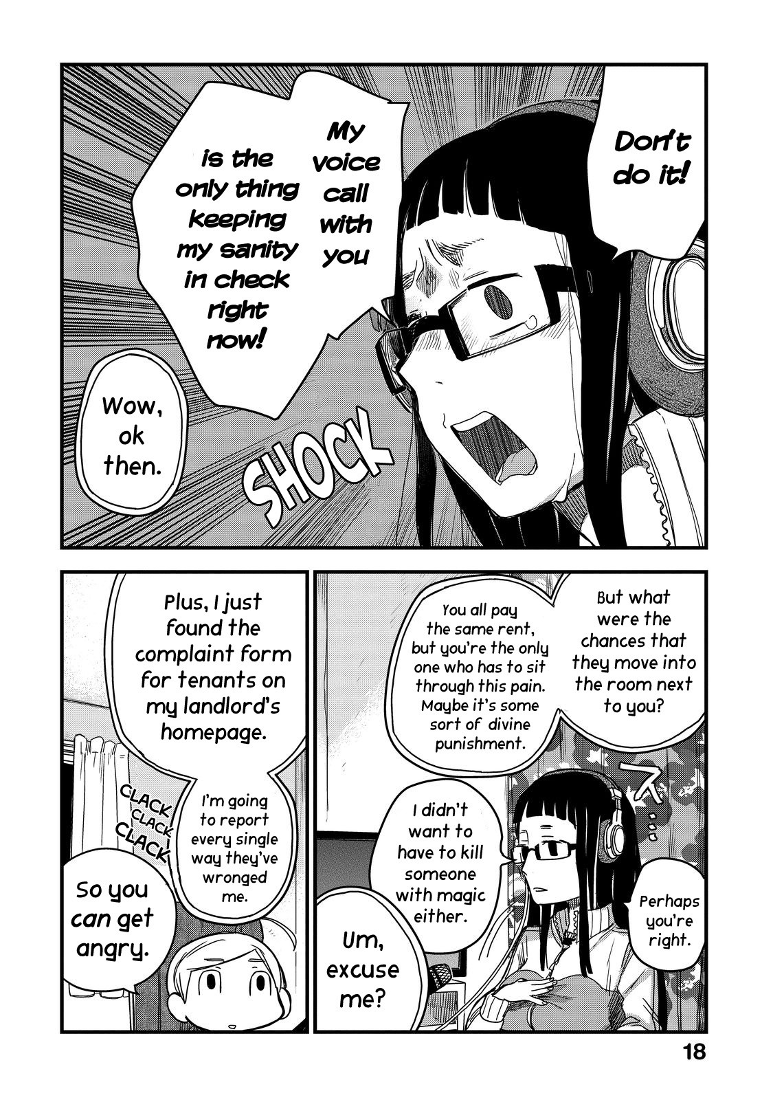 The Night Owl Witch Chapter 15 page 5 - Chapter 15: The Wall Banging Dilemma