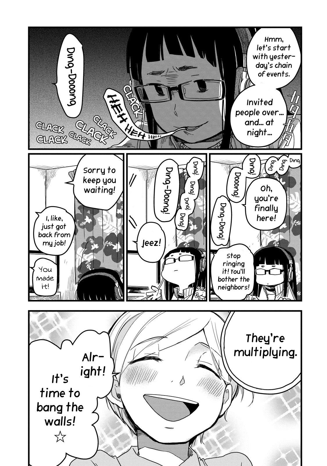 The Night Owl Witch Chapter 15 page 6 - Chapter 15: The Wall Banging Dilemma