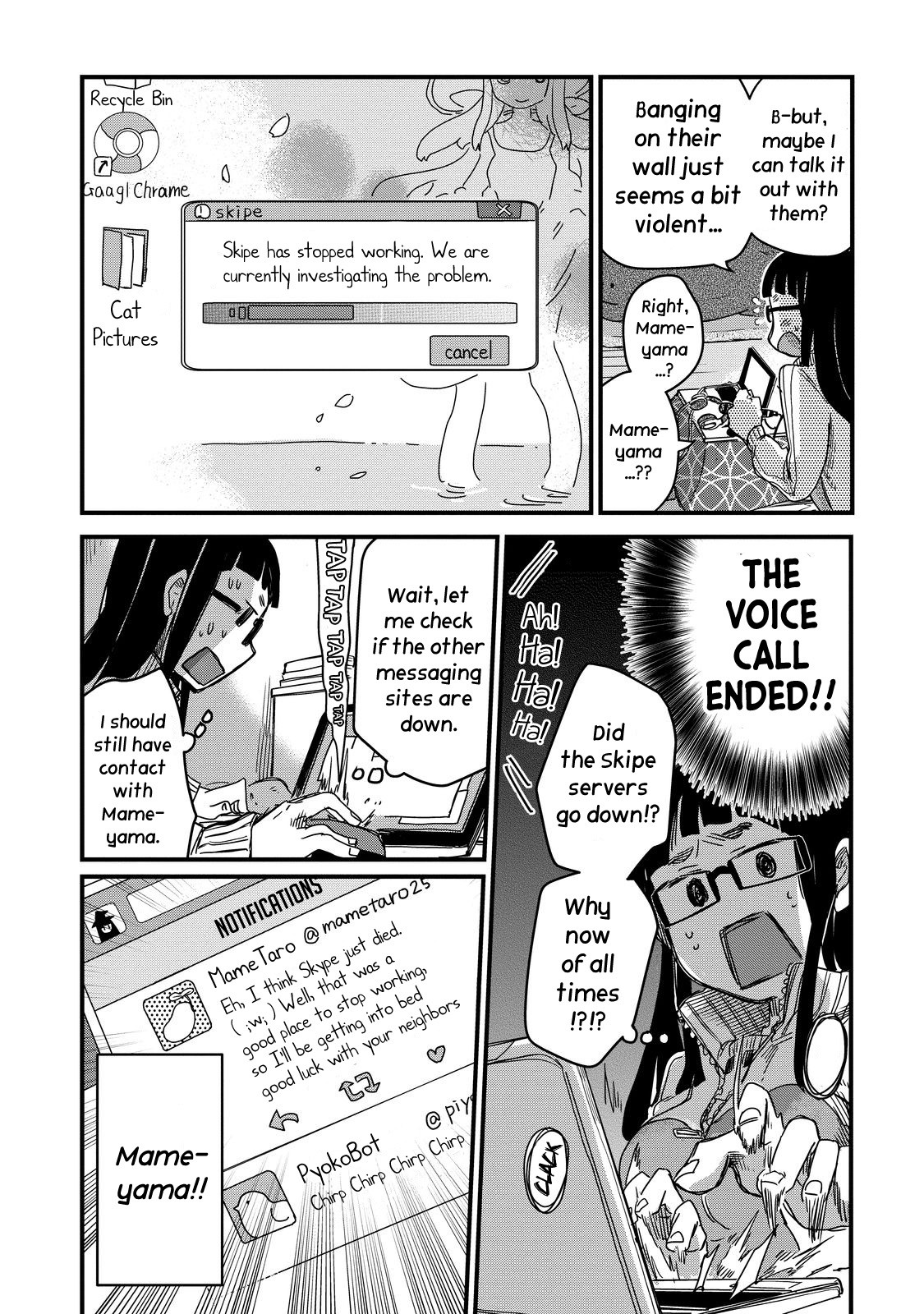 The Night Owl Witch Chapter 15 page 8 - Chapter 15: The Wall Banging Dilemma