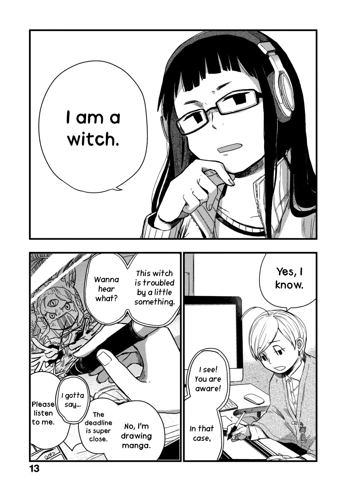 The Night Owl Witch Chapter 2 page 1 - Chapter 2: Online Shopping Life