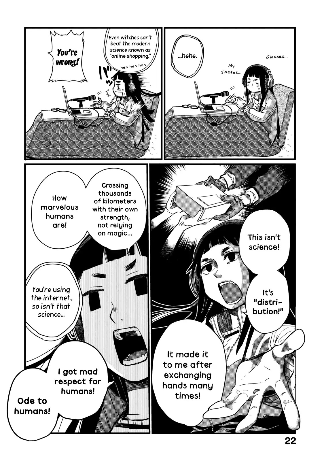 The Night Owl Witch Chapter 2 page 10 - Chapter 2: Online Shopping Life