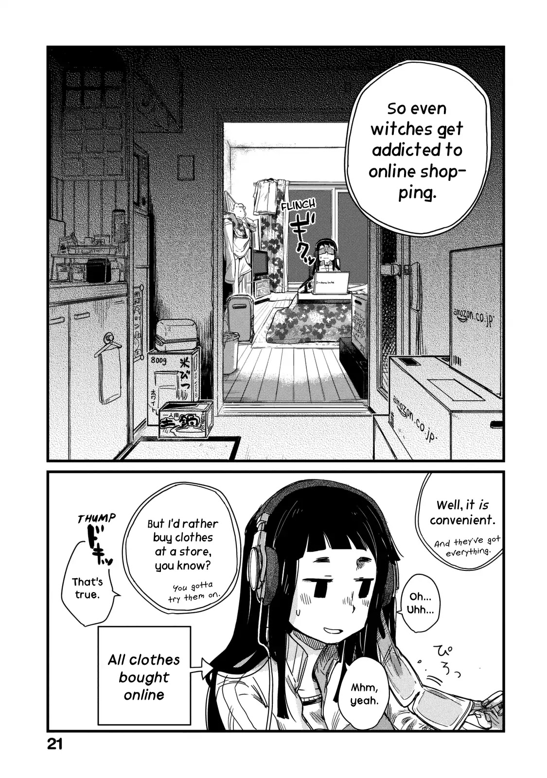 The Night Owl Witch Chapter 2 page 9 - Chapter 2: Online Shopping Life