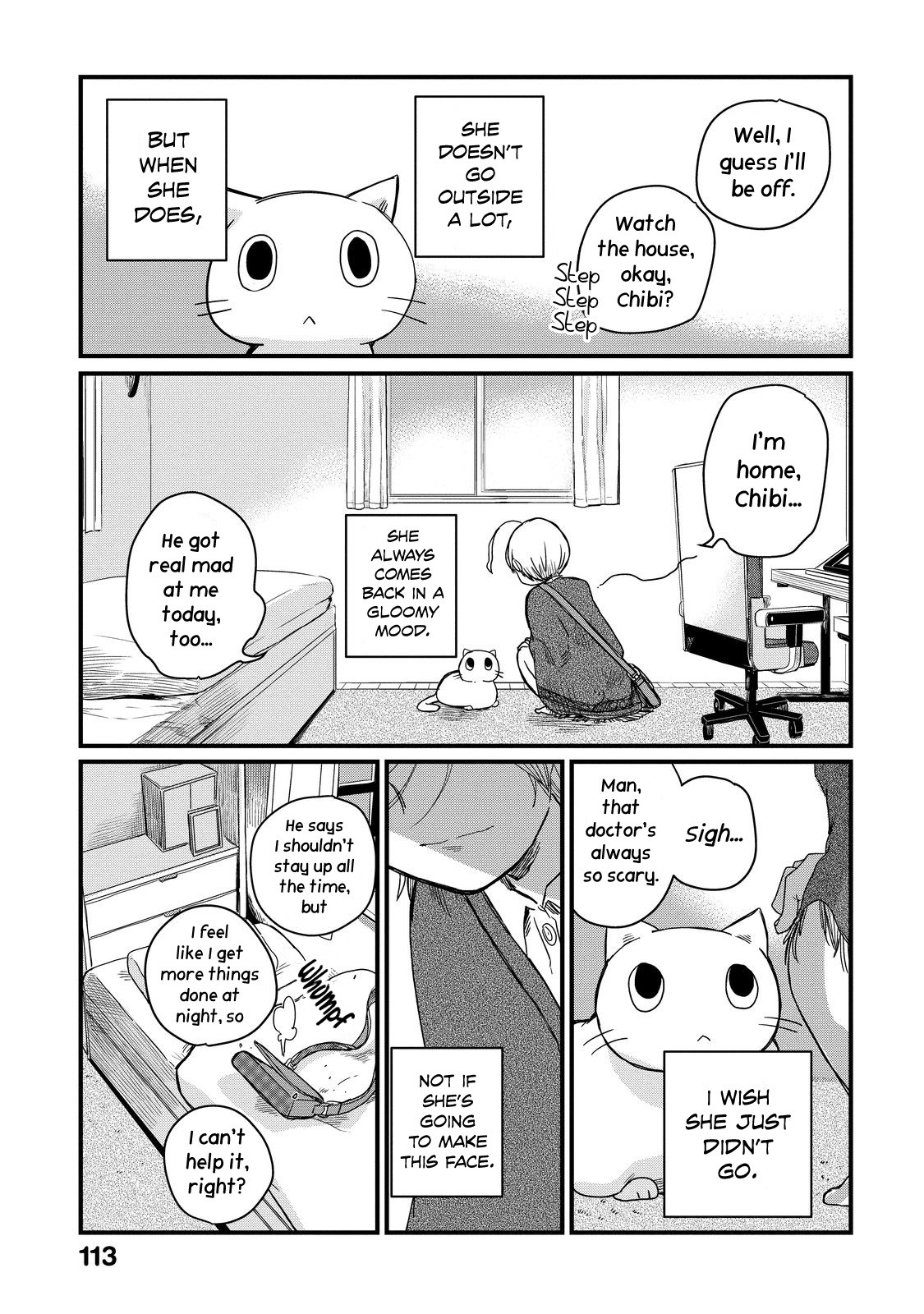 The Night Owl Witch Chapter 23 page 4 - Chapter 23: Chibi's Questions