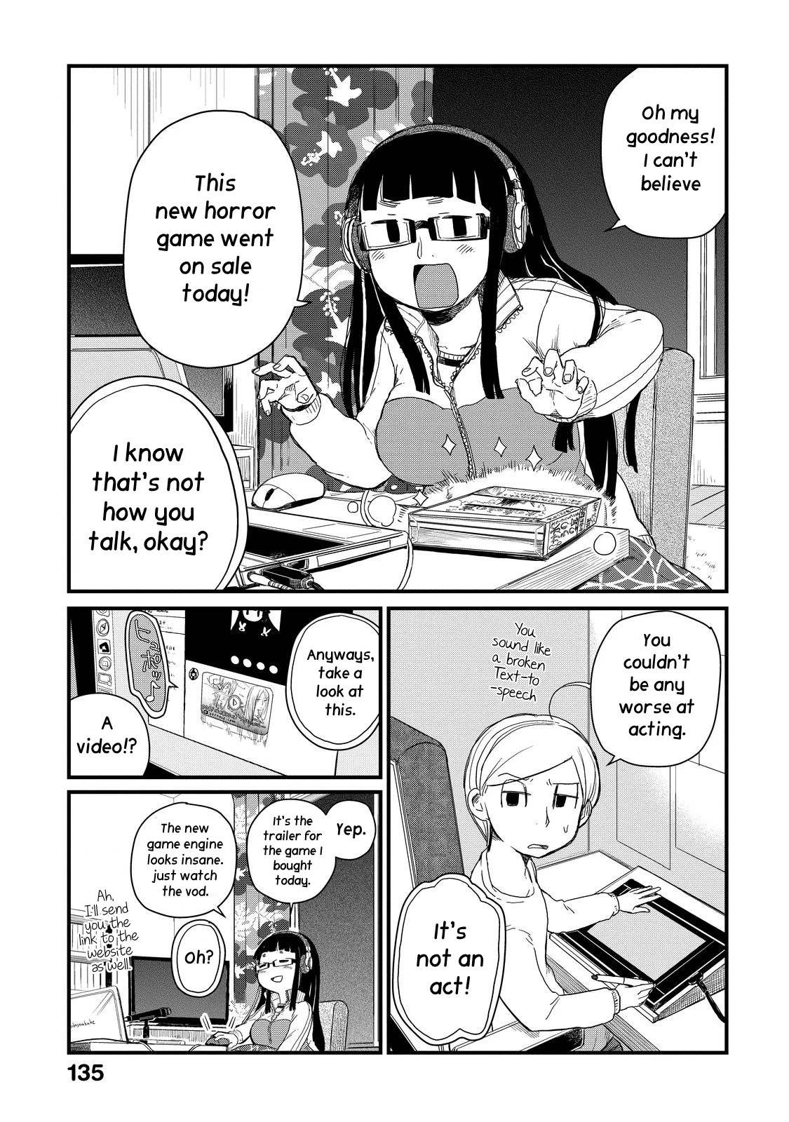 The Night Owl Witch Chapter 25 page 4 - Chapter 25: Scary Game