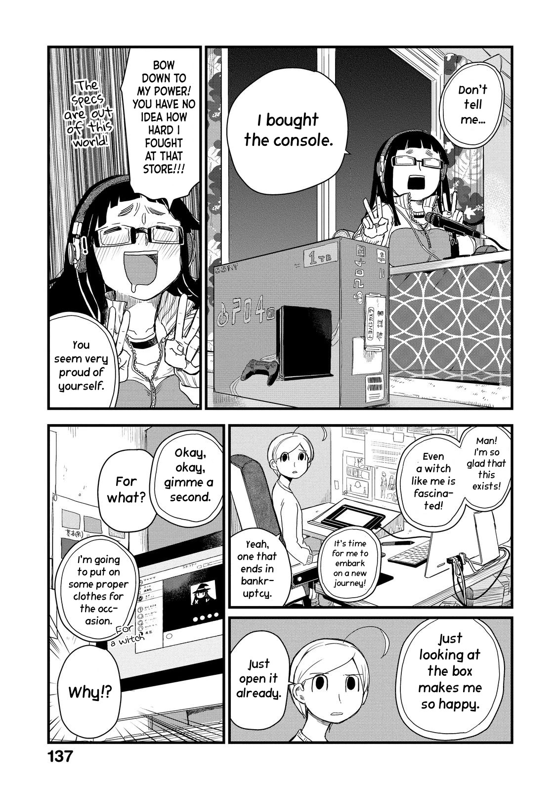 The Night Owl Witch Chapter 25 page 6 - Chapter 25: Scary Game