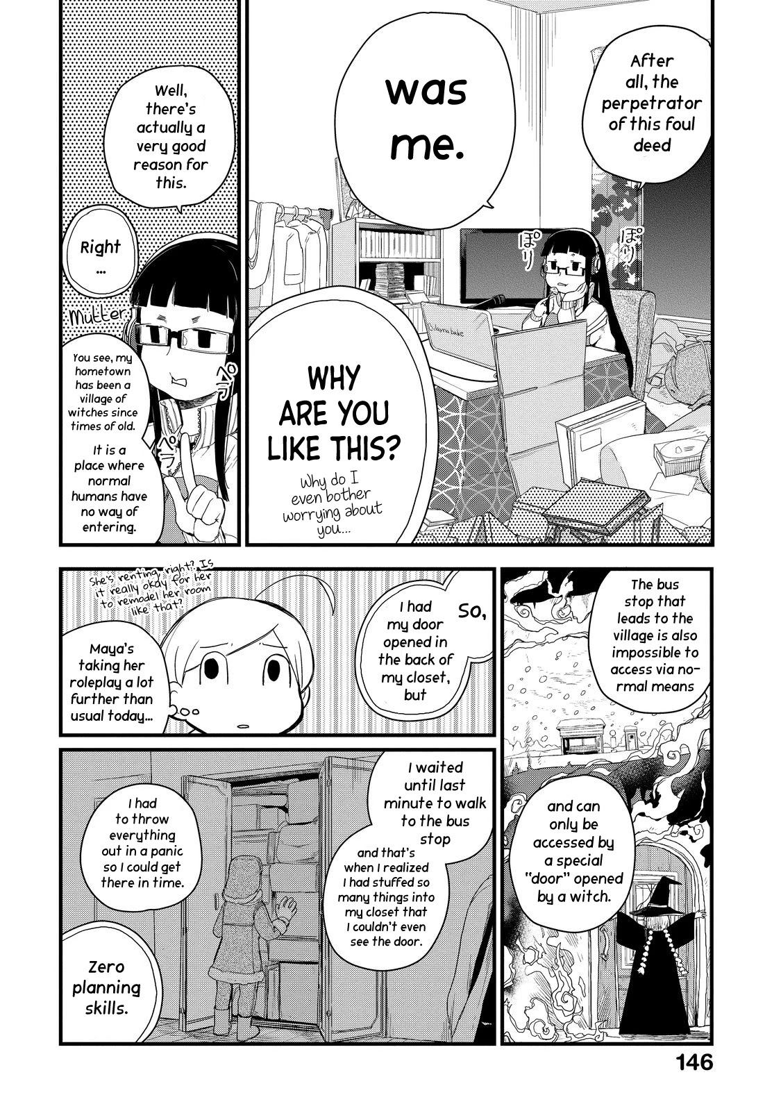 The Night Owl Witch Chapter 26 page 4 - Chapter 26: A Spy in the Night