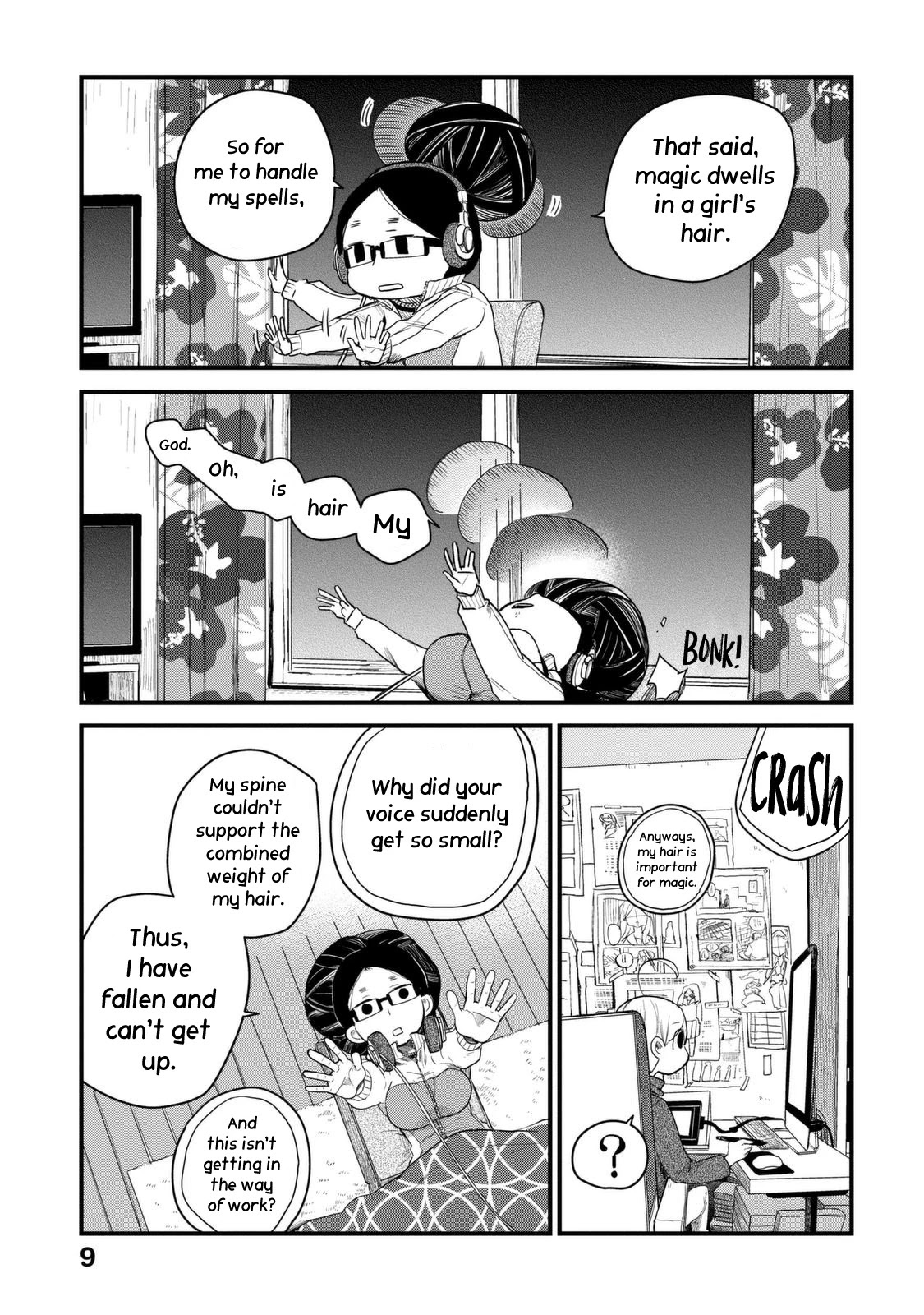 The Night Owl Witch Chapter 27 page 12 - Chapter 27: Maya's Long Hair