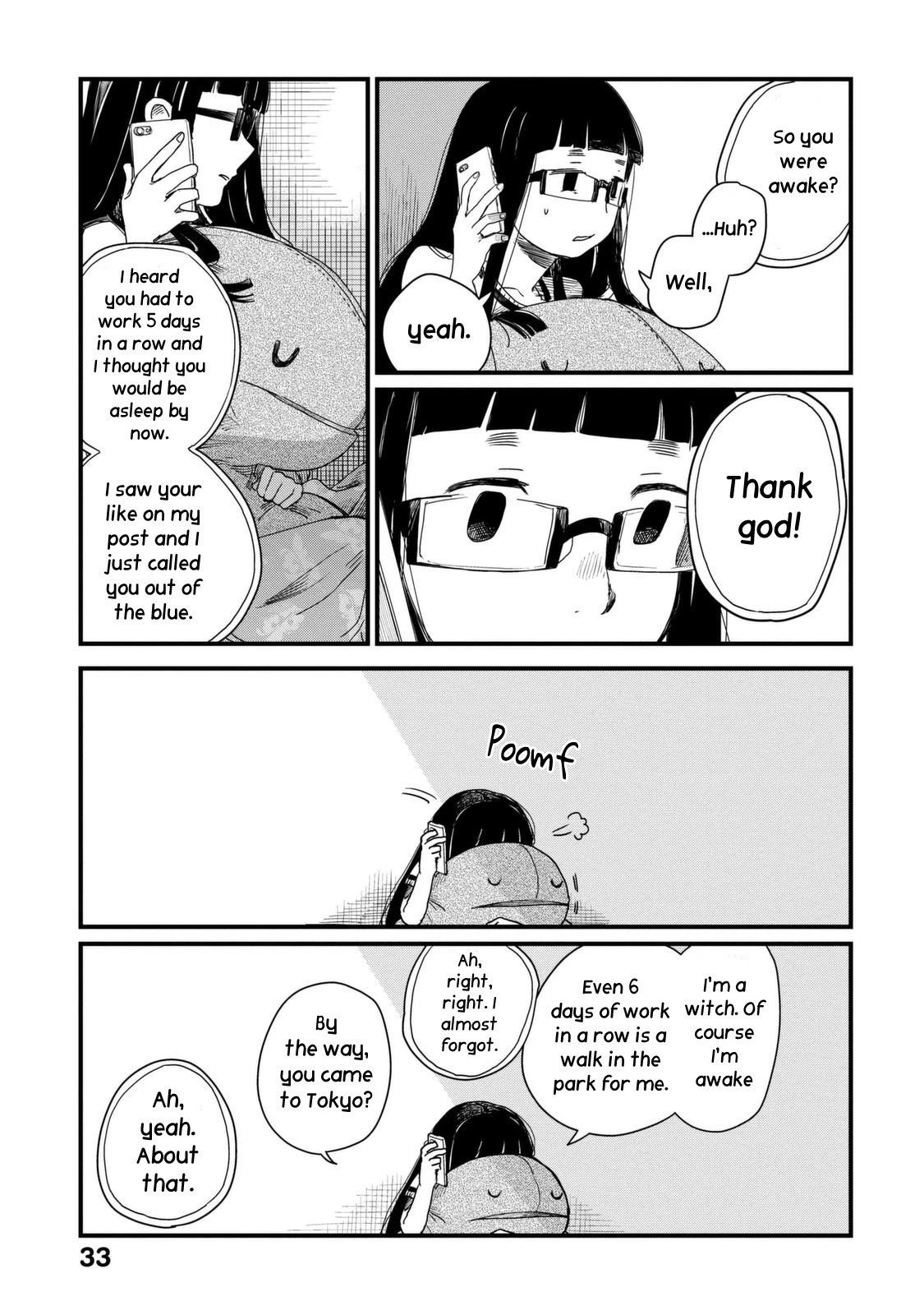 The Night Owl Witch Chapter 29 page 8 - Chapter 29: A Night of Bonding