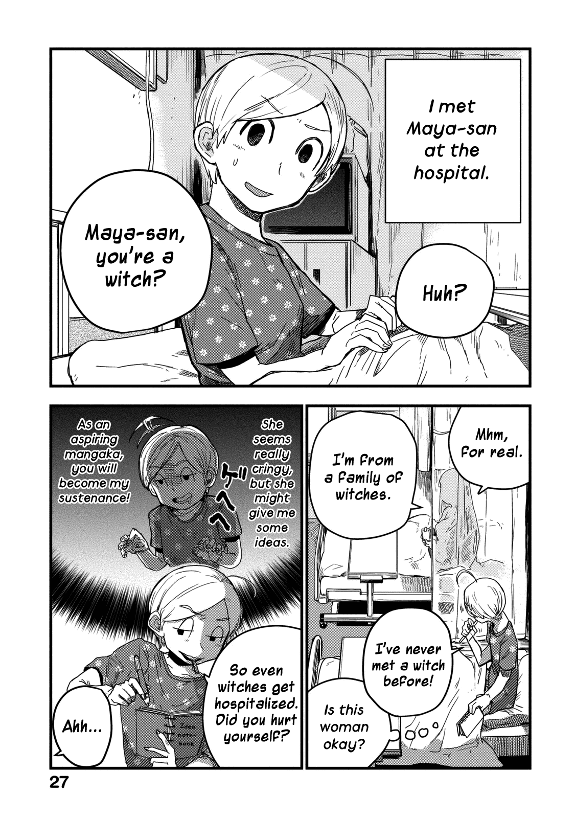 The Night Owl Witch Chapter 3 page 1 - Chapter 3: That Day's Savior