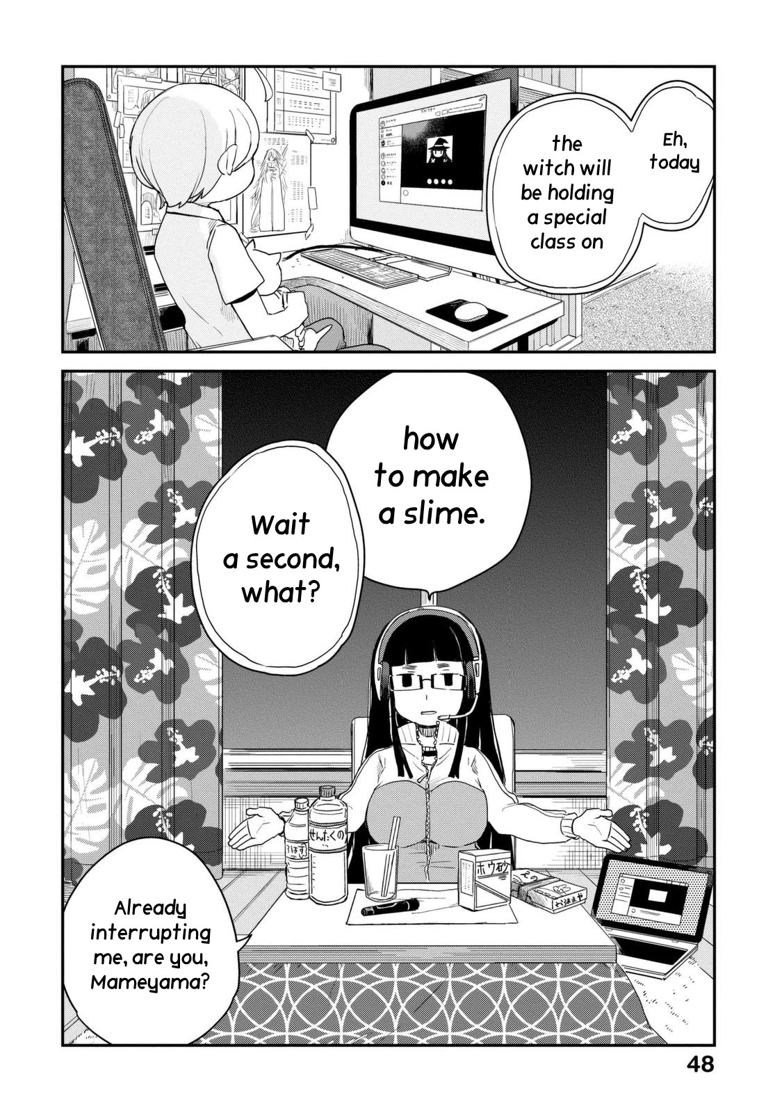The Night Owl Witch Chapter 31 page 3 - Chapter 31: A Slimy Friend