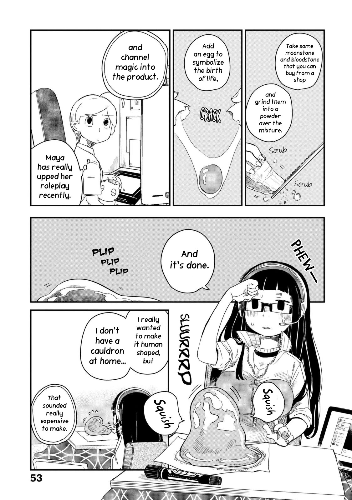 The Night Owl Witch Chapter 31 page 8 - Chapter 31: A Slimy Friend