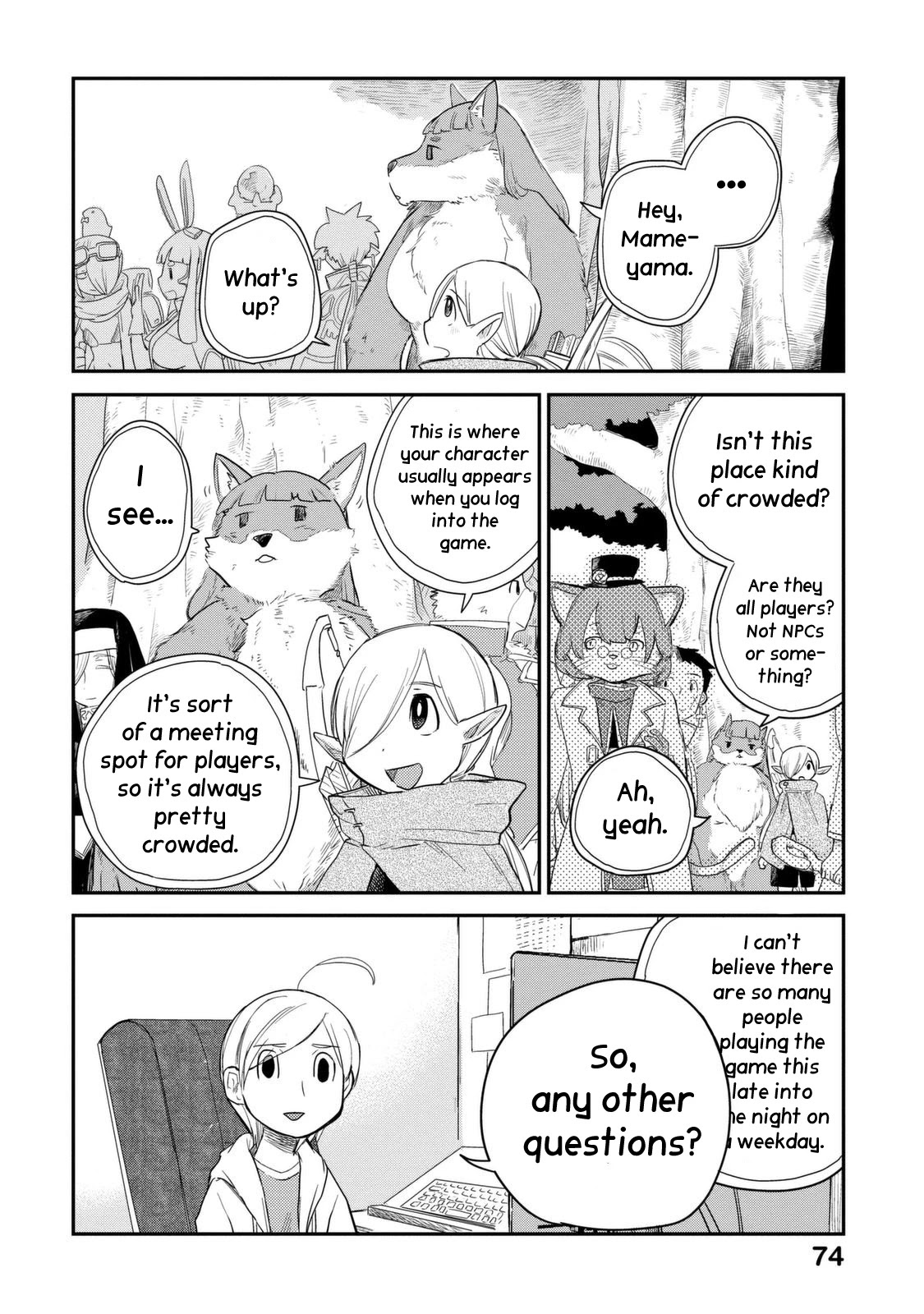 The Night Owl Witch Chapter 33 page 7 - Chapter 33: Welcome to Online Games
