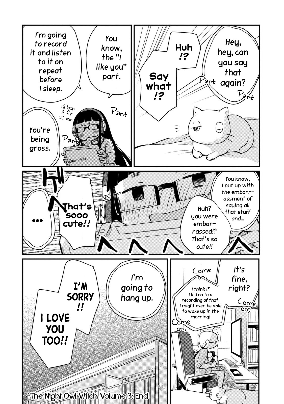 The Night Owl Witch Chapter 39 page 13 - Chapter 39: Staying Up Together [END]