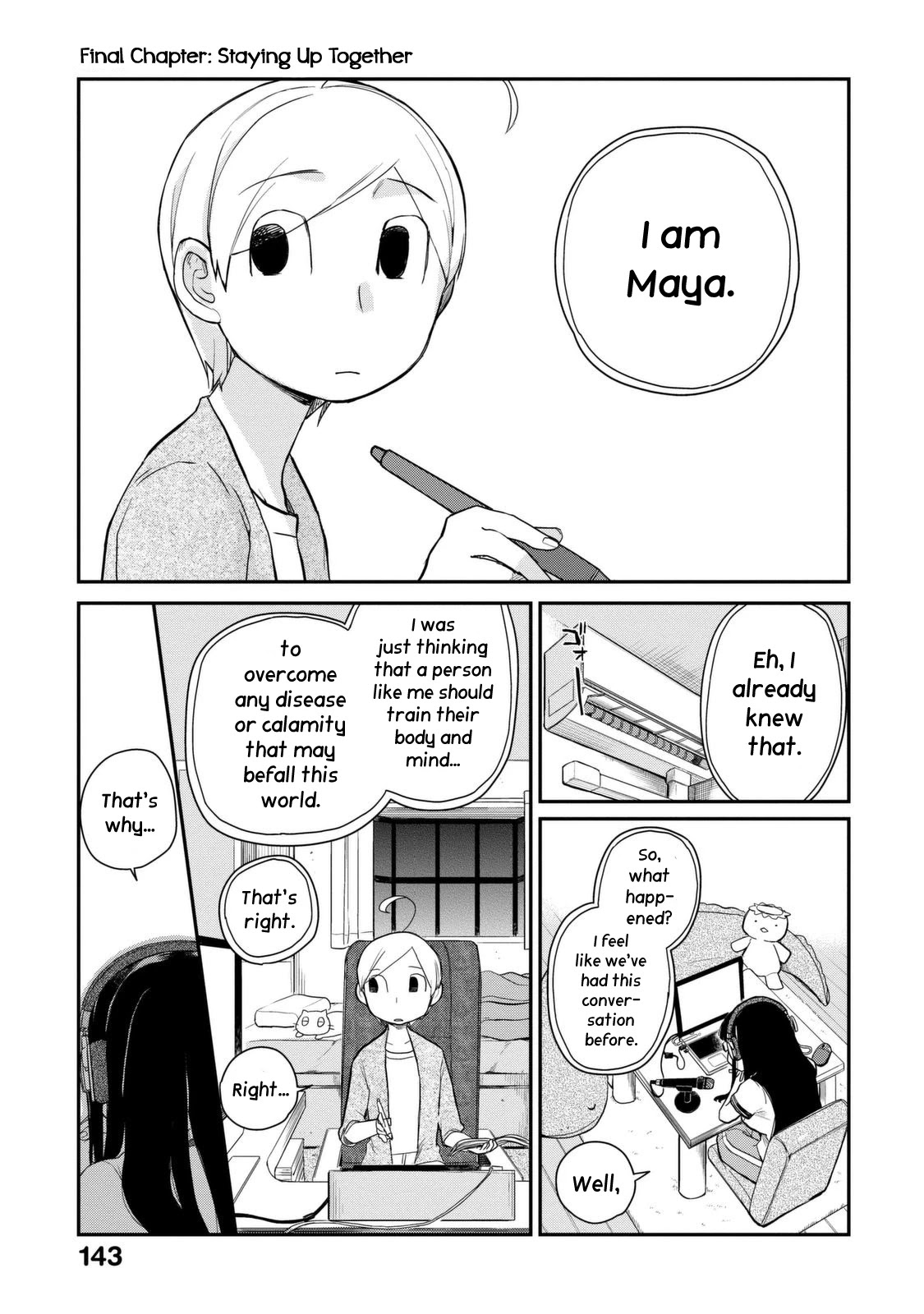 The Night Owl Witch Chapter 39 page 2 - Chapter 39: Staying Up Together [END]