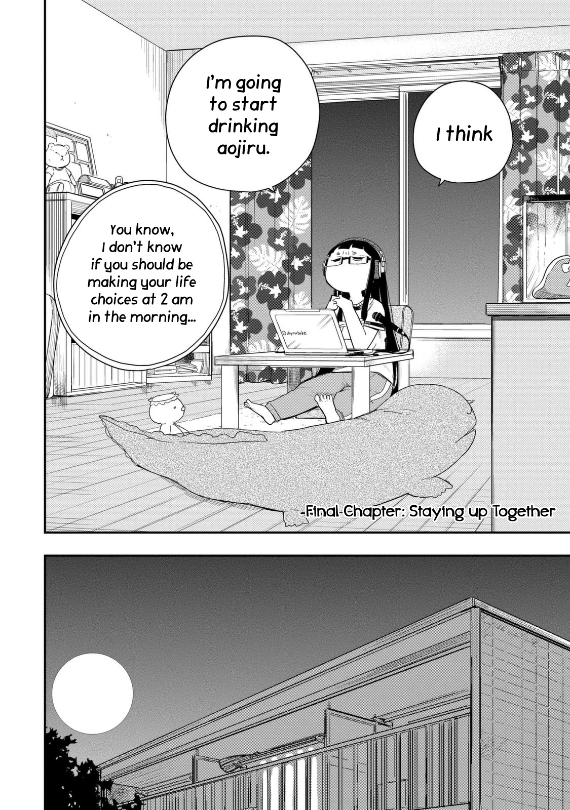 The Night Owl Witch Chapter 39 page 3 - Chapter 39: Staying Up Together [END]