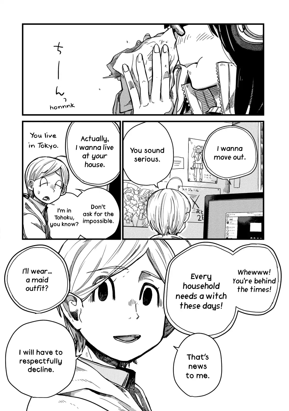 The Night Owl Witch Chapter 4 page 8 - Chapter 4: I Want a Pet Cat
