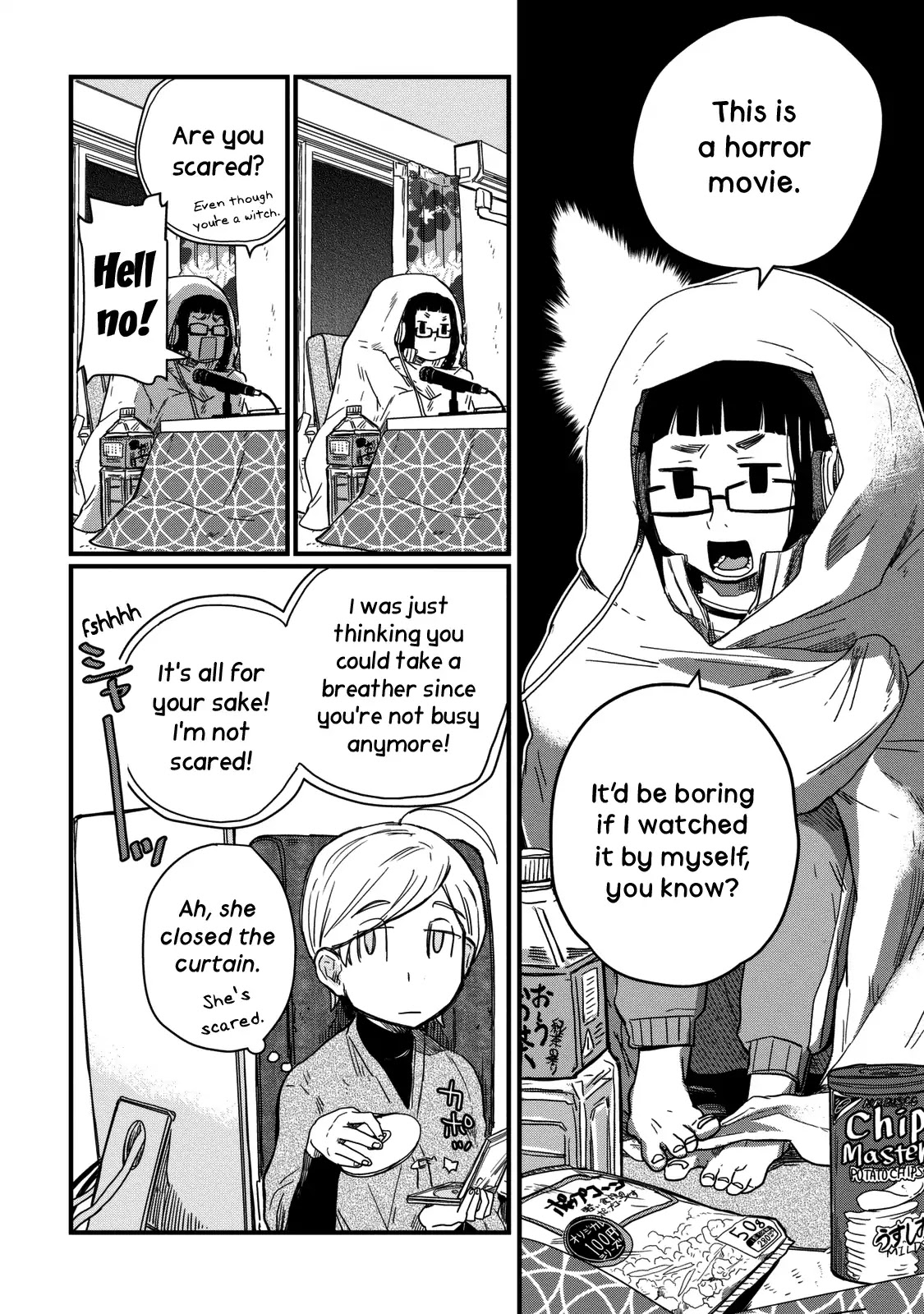 The Night Owl Witch Chapter 6 page 4 - Chapter 6: Watching DVDs