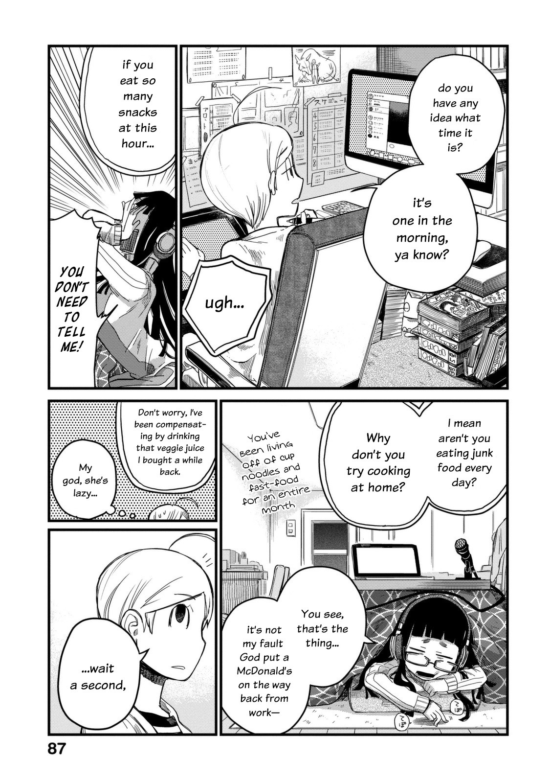 The Night Owl Witch Chapter 8 page 4 - Chapter 8: The Horrors of the Fridge