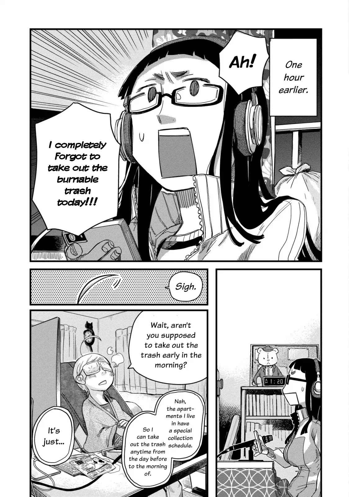 The Night Owl Witch Chapter 9 page 4 - Chapter 9: Late Night Trash Disposal
