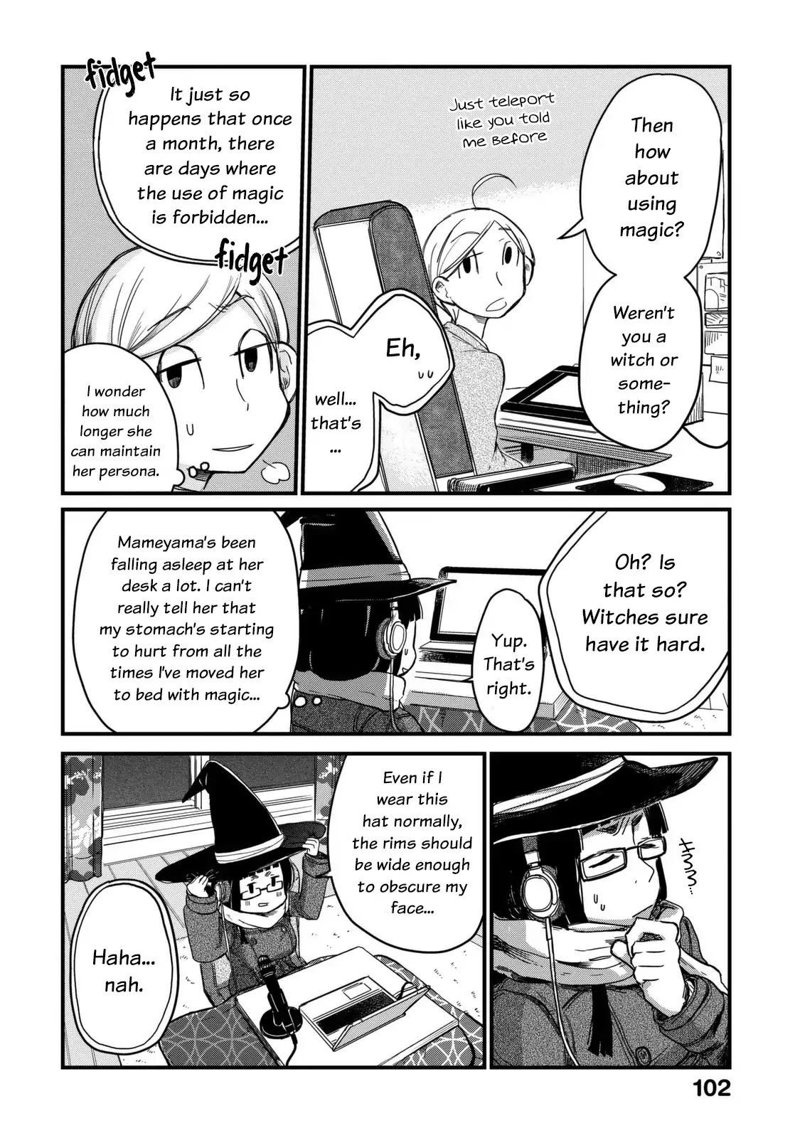 The Night Owl Witch Chapter 9 page 7 - Chapter 9: Late Night Trash Disposal