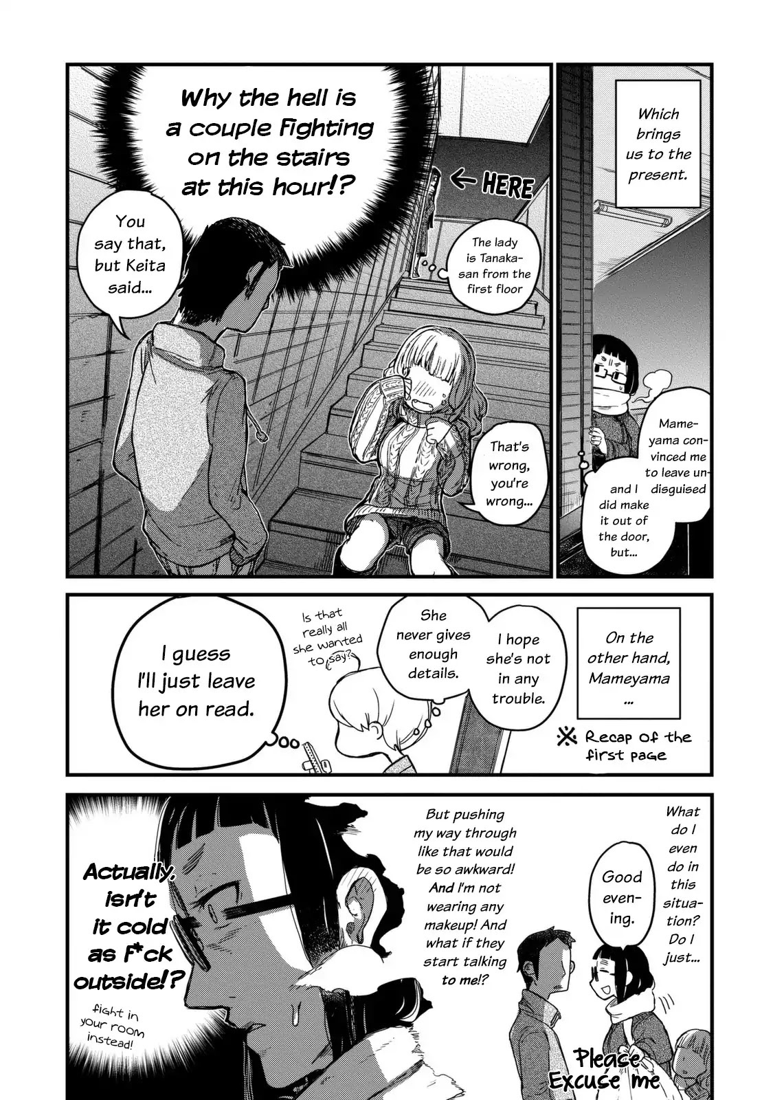 The Night Owl Witch Chapter 9 page 8 - Chapter 9: Late Night Trash Disposal